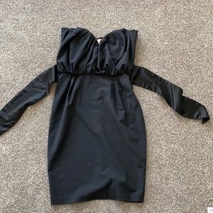 Mara Hoffman Black Off-Shoulder Dress